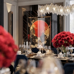 Mẫu phòng ăn luxury - sang trọng đẳng cấp