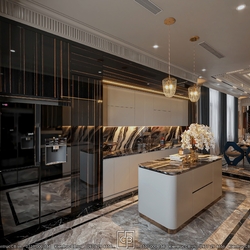 Mẫu phòng ăn luxury - sang trọng đẳng cấp