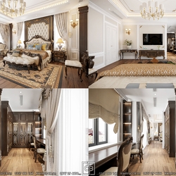 Mẫu thiết kế nội thất biệt thự tân cổ điển - thanh lịch, sang trọng và tinh tế