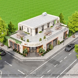 Thiết Kế Nhà Hàng 2 Tầng Hiện Đại – Trải Nghiệm Ẩm Thực Trọn Vẹn Từ Không Gian