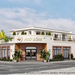 Thiết Kế Nhà Hàng 2 Tầng Hiện Đại – Trải Nghiệm Ẩm Thực Trọn Vẹn Từ Không Gian