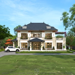 Biệt thự mái Nhật 2 tầng - đẹp - tinh tế - chuẩn gu