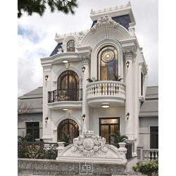 Nhà phố 3 tầng Tân Cổ Điển - Kiến Trúc Sang Trọng, Hoàn Hảo