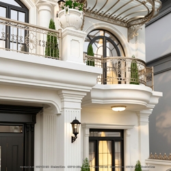 Mẫu Biệt Thự 2 tầng Tân Cổ Điển