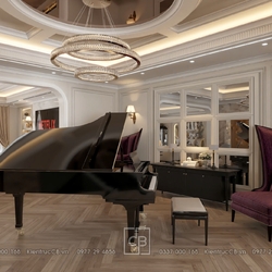 Nội Thất Tân Cổ Điển Luxury – Tuyệt Tác Không Gian Sống Thượng Lưu