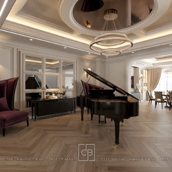 Nội Thất Tân Cổ Điển Luxury – Tuyệt Tác Không Gian Sống Thượng Lưu