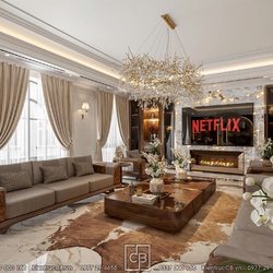 Thiết Kế Biệt Thự Tân Cổ Điển Luxury – Không Gian Sống Thượng Lưu