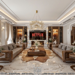 Thiết Kế Biệt Thự Tân Cổ Điển Luxury – Không Gian Sống Thượng Lưu