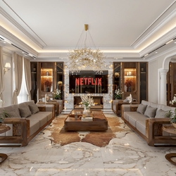Thiết Kế Biệt Thự Tân Cổ Điển Luxury – Không Gian Sống Thượng Lưu