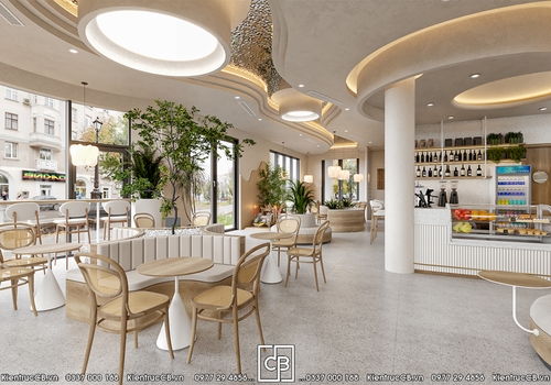 Mẫu Thiết Kế Quán Cafe Đẹp Phong Cách Organic Được Ưa Chuộng Nhất