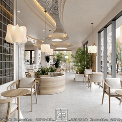 Mẫu Thiết Kế Quán Cafe Đẹp Phong Cách Organic Được Ưa Chuộng Nhất