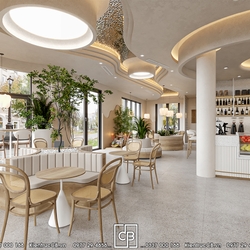 Mẫu Thiết Kế Quán Cafe Đẹp Phong Cách Organic Được Ưa Chuộng Nhất