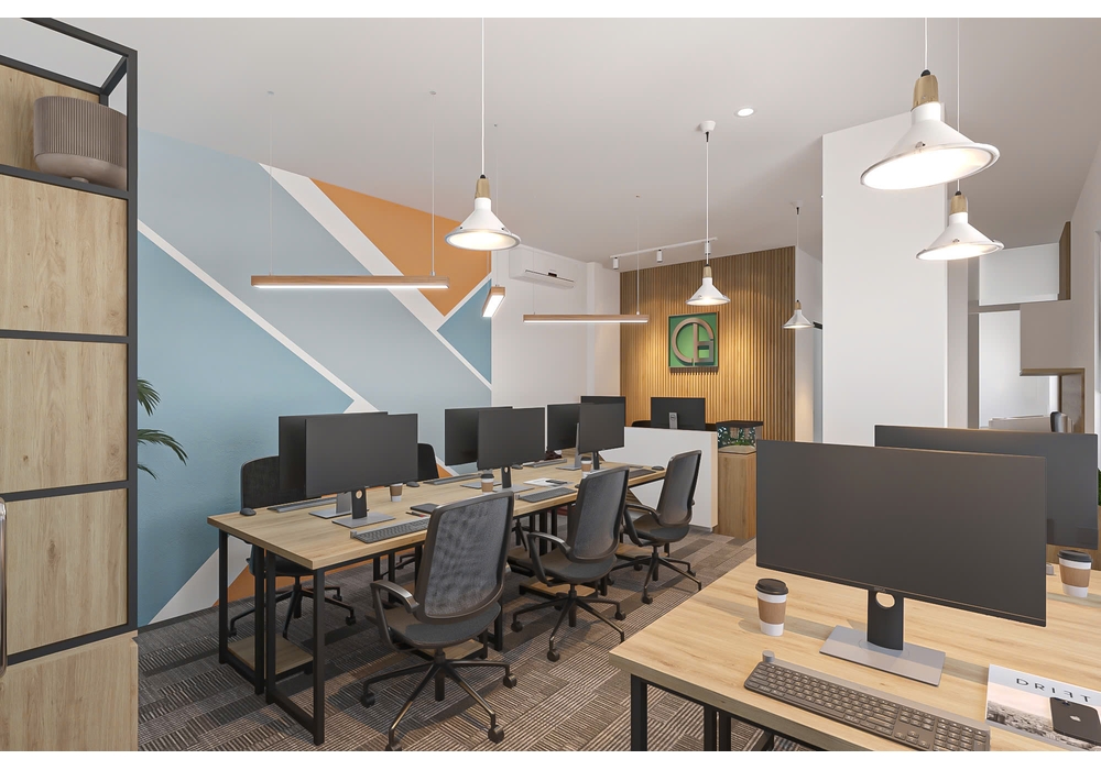 Thiết Kế Nội Thất Văn Phòng Hiện Đại-Không Gian Sáng Tạo Tối Ưu