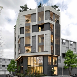 Thiết Kế Apartment Cho Thuê 2 Mặt Tiền 5 Tầng Có Hầm – Tối Ưu Lợi Nhuận Cao