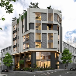 Thiết Kế Apartment Cho Thuê 2 Mặt Tiền 5 Tầng Có Hầm – Tối Ưu Lợi Nhuận Cao