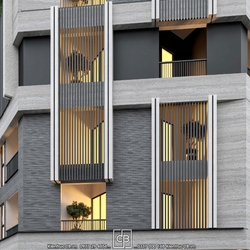 Thiết Kế Apartment Cho Thuê 2 Mặt Tiền 5 Tầng Có Hầm – Tối Ưu Lợi Nhuận Cao