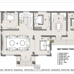 Mẫu biệt thự tân cổ điển 3 tầng đẹp