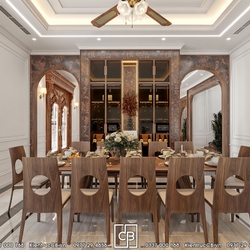Thiết Kế Nội Thất Biệt Thự Tân Cổ Điển Sang Trọng Đẳng Cấp Luxury