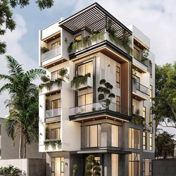 Biệt Thự Nhà Phố 5 Tầng Hiện Đại Năm 2026
