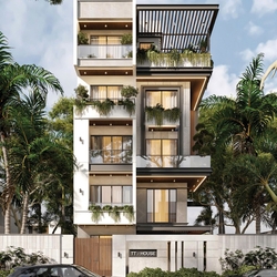 Biệt Thự Nhà Phố 5 Tầng Hiện Đại Năm 2026