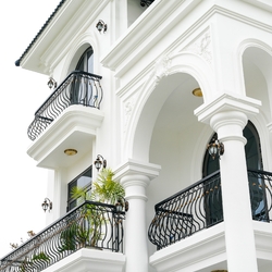 Thi Công Thực Tế Biệt Thự Tân Cổ Điển 3 Tầng Luxury Đẳng Cấp