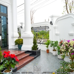 Thi Công Thực Tế Biệt Thự Tân Cổ Điển 3 Tầng Luxury Đẳng Cấp