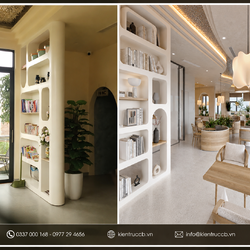 Thi Công Nội Thất Cafe Hiện Đại Tối Giản Và Sang Trọng