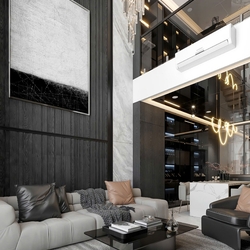 Mẫu Nhà Phố Luxury Với Phòng Khách Thông Tầng Sang Trọng