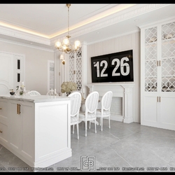 Thiết Kế Nội Thất Tân Cổ Điển Luxury Đẳng Cấp Cho Biệt Thự Cao Cấp