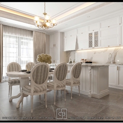 Thiết Kế Nội Thất Tân Cổ Điển Luxury Đẳng Cấp Cho Biệt Thự Cao Cấp