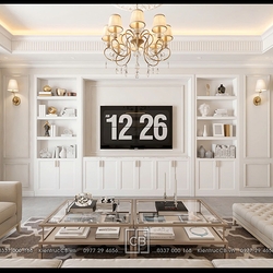 Thiết Kế Nội Thất Tân Cổ Điển Luxury Đẳng Cấp Cho Biệt Thự Cao Cấp