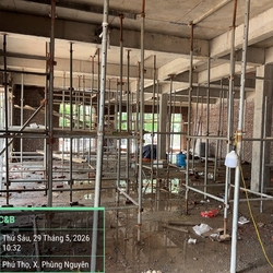 Thi Công Quán Phở 2 Tầng Hiện Đại Tại Phú Thọ | Kiến Trúc C&B