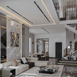 Thiết Kế Nội Thất Biệt Thự Hiện Đại Thông Tầng Sang Trọng