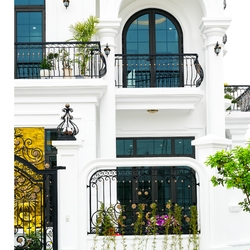 Thi Công Thực Tế Biệt Thự Tân Cổ Điển 3 Tầng Luxury Đẳng Cấp