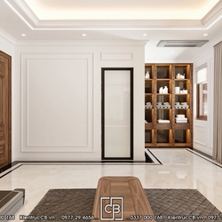 Nội thất nhà ống anh Hiệp tại Lĩnh Nam – Không gian đa công năng
