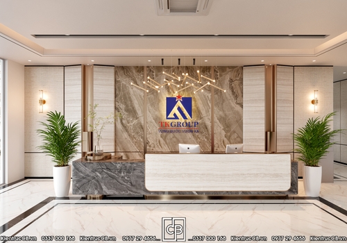 Sảnh lễ tân và showroom TAKAO Bình Định – Dấu ấn từ lối vào