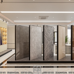 Sảnh lễ tân và showroom TAKAO Bình Định – Dấu ấn từ lối vào