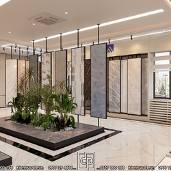 Sảnh lễ tân và showroom TAKAO Bình Định – Dấu ấn từ lối vào