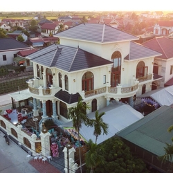 Hoàn thiện biệt thự tân cổ điển nhà chị Hương tại Hải Dương