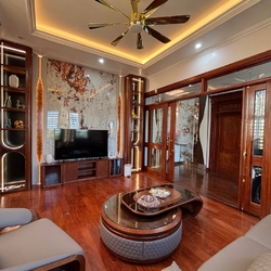 Hoàn thiện biệt thự tân cổ điển nhà chị Hương tại Hải Dương