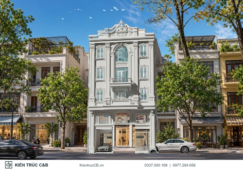 Building cho thuê văn phòng của anh Tùng tại Hà Nội