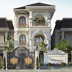 Thi công biệt thự anh Cưỡng tại Hưng Yên: móng và phần thô