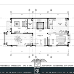 Thi công biệt thự anh Cưỡng tại Hưng Yên: móng và phần thô