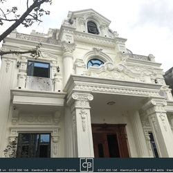 Biệt thự cô Tuân tại Yên Viên: từ thi công đến hoàn thiện