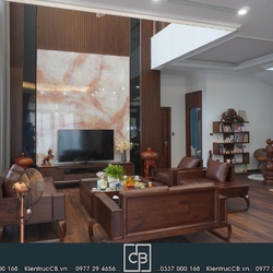 HOÀN THIỆN KIẾN TRÚC BIỆT THỰ 2 TẦNG HIỆN ĐẠI NHÀ CHỊ HUẾ TẠI HÒA BÌNH