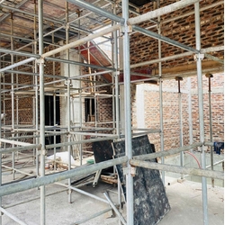 Thi công nhà anh Phượng tại Quốc Oai: từ móng đến sàn