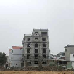 Thi công nhà phố anh Trung – Công tại Quốc Oai