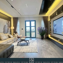 Thi công phòng khách và bếp ăn hiện đại: ảnh hoàn thiện