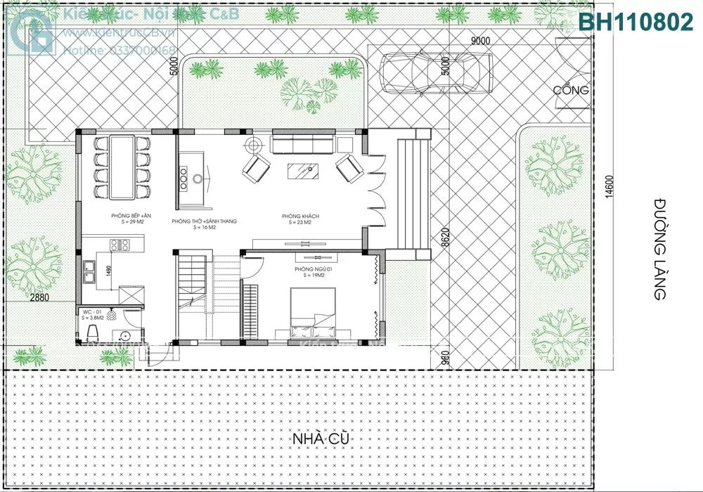 Mặt bằng tổng thể