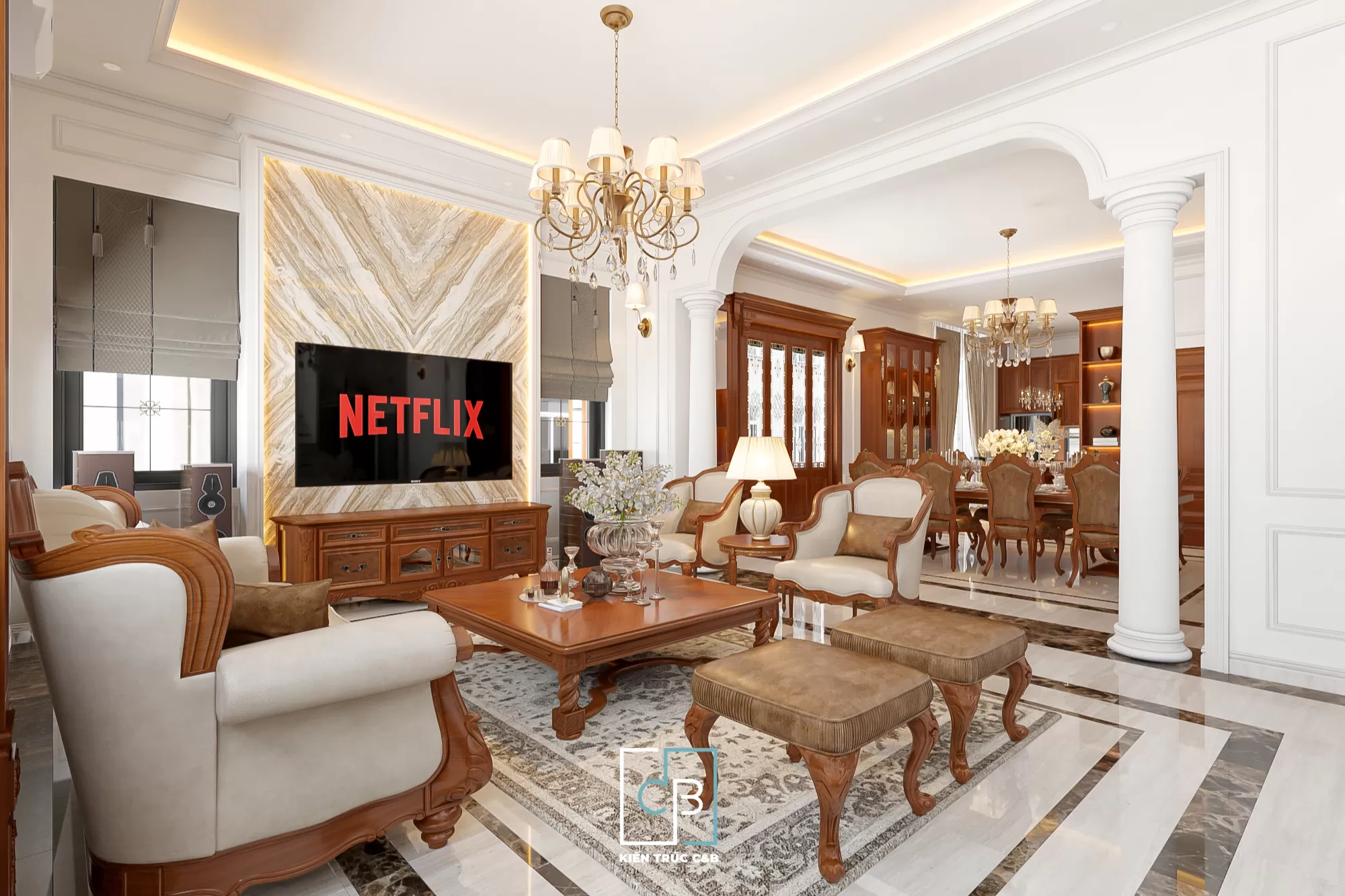 nội thất tân cổ điển